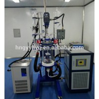 Laboratory Double Layer Jacketed Glass Reactor